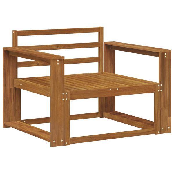 vidaXL Sofa de milieu ext&eacute;rieur Bois d'Acacia Massif Naturel