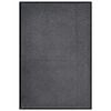 vidaXL Paillasson Anthracite 80x120 cm