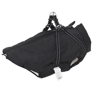 vidaXL Manteau pour chiens avec harnais imperm&eacute;able r&eacute;fl&eacute;chissant L48