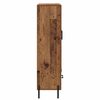 vidaXL Haut Armoire avec tiroir Corona Bois Ancien 69,5 x 31 x 115 cm