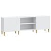 vidaXL Meuble TV Blanc 150 x 31 x 50 cm Bois d'ing&eacute;nierie