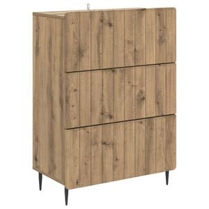 vidaXL Armoire &agrave; tiroirs 66 x 34,5 x 92 cm Bois d'ing&eacute;nierie