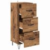 vidaXL Buffet Bois ancien 34 x 34,5 x 90 cm Bois d'ing&eacute;nierie