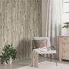 vidaXL Panneaux muraux Aspect bois Gris PVC 4,12 m&sup2;