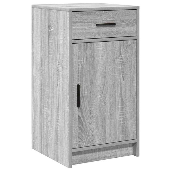 vidaXL Buffet Sonoma gris 40 x 40.5 x 75 cm Bois d'ingénierie