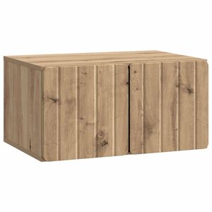 vidaXL Meuble TV mural 59,5 x 41 x 30 cm Ch&ecirc;ne artisanal