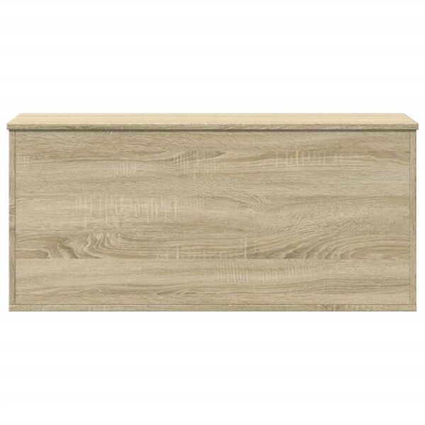 vidaXL Boîte de rangement chêne sonoma 100x42x46 cm bois d'ingénierie