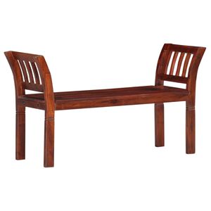 vidaXL Banc 111 cm Bois d'acacia solide