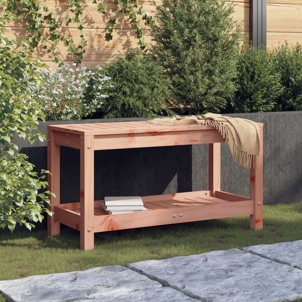 vidaXL Banc de jardin 82,5x35x45 cm bois massif Douglas