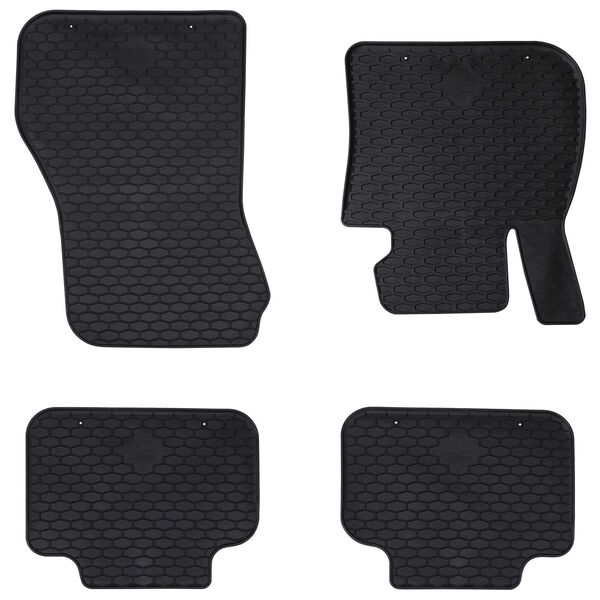 vidaXL Tapis de voiture 4 pcs Noir adapt&eacute; pour BMW 1er 2017-