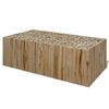 vidaXL Table basse Teck v&eacute;ritable 90x50x30 cm
