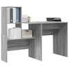 vidaXL Bureau Gris Sonoma 131,5 x 50 x 106,5 cm Bois d'ing&eacute;nierie