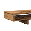 vidaXL Support de moniteur vieux bois 100x27x15 cm bois d'ingénierie