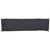 vidaXL Set de coussins de palette 2 pcs Noir 150 x 40 x 8 cm