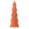 vidaXL Arbre de No&euml;l en bois pour d&eacute;coration 112 cm bois de pin massif