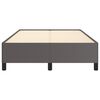 vidaXL Cadre de lit sans matelas gris 120x200 cm similicuir