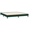 vidaXL Sommier &agrave; lattes de lit sans matelas vert fonc&eacute; 200x210cm