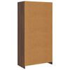 vidaXL Garde-robe Ch&ecirc;ne marron 100x50x200 cm Bois d'ing&eacute;nierie