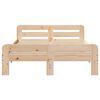 vidaXL Cadre de lit sans matelas 200x200 cm bois massif de pin