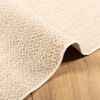 vidaXL Tapis ZIZUR beige 80x250 cm aspect de jute int&eacute;rieur ext&eacute;rieur