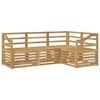 vidaXL Ensembles de canap&eacute;s 4 pcs Blanc 185,5 x 126,5 x 73 cm