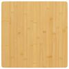 vidaXL Dessus de table 50x50x1,5 cm bambou