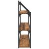 vidaXL &Eacute;tag&egrave;re Murale Bois Ancien 80 x 21 x 78,5 cm Bois d'ing&eacute;nierie