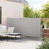 vidaXL Auvent lat&eacute;ral r&eacute;tractable de patio 160 x 300 cm Gris
