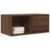 vidaXL Meuble TV ch&ecirc;ne marron 60x31x25,5 cm bois d'ing&eacute;nierie