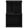 vidaXL Cabinet de chevet Ch&ecirc;ne noir 35 x 35 x 55 cm Bois d'ing&eacute;nierie