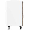 vidaXL Armoire de cuisine Porto ch&ecirc;ne fum&eacute; bois d'ing&eacute;nierie