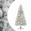 vidaXL Sapin de No&euml;l artificiel avec boules 120 cm 150 LED Blanc chaud