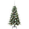 vidaXL Sapin de No&euml;l Artificiel &agrave; Branches Articul&eacute;es Vert 120 cm