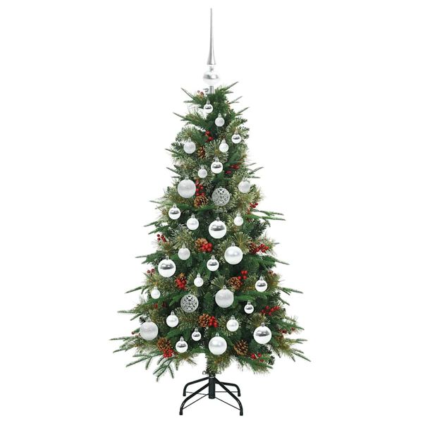 vidaXL Sapin de No&euml;l Artificiel &agrave; Branches Articul&eacute;es Vert 120 cm