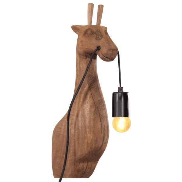 vidaXL Lampe murale en forme d'animal 25 W 12x12x42 cm E27