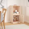 vidaXL Buffet 38x35x80 cm Bois de pin massif