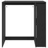 vidaXL Armoire pour machine &agrave; laver Ch&ecirc;ne noir 87 x 60 x 89 cm