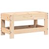 vidaXL Repose-pied de jardin 62x30x32 cm bois de pin massif