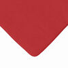 vidaXL Coussins de si&egrave;ge 4 pcs Rouge 40 x 40 x 3 cm tissu