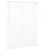 vidaXL Store V&eacute;nitien R&eacute;glable Blanc 150 x 110 cm PVC