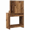 vidaXL Table de Toilette avec tiroir Bois ancien 79 x 41 x 135 cm