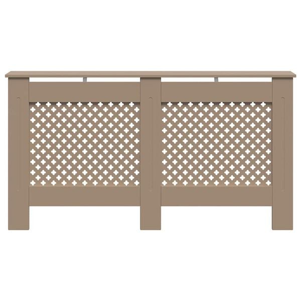 vidaXL Cache-radiateur 152x19x81,5 cm MDF