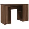 vidaXL Bureau ch&ecirc;ne marron 120x42x76 cm bois d'ing&eacute;nierie