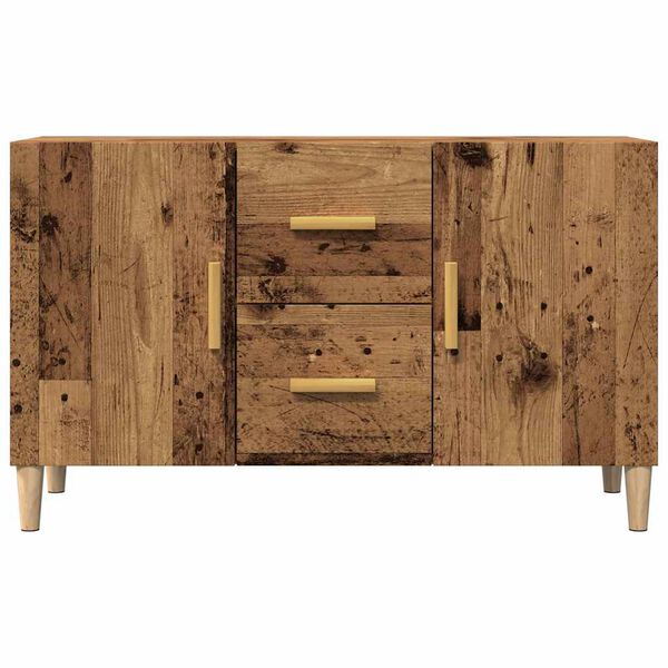 vidaXL Buffet vieux bois 100x36x60 cm bois d'ing&eacute;nierie