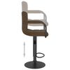 vidaXL Tabouret de bar Marron Tissu