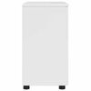 vidaXL Cabinet de salle de bain Blanc brillant 61 x 35 x 64 cm