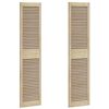 vidaXL Porte de Cabinet avec porte 2 pcs Naturel 170 x 2,1 x 39,5 cm