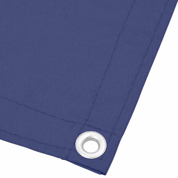 vidaXL Écran de balcon bleu 75x700 cm 100% polyester oxford