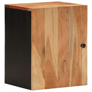 vidaXL Armoire de salle de bain murale 38x33x48cm bois massif d'acacia