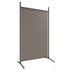 vidaXL Cloison de séparation 4 panneaux Anthracite 346x180 cm Tissu